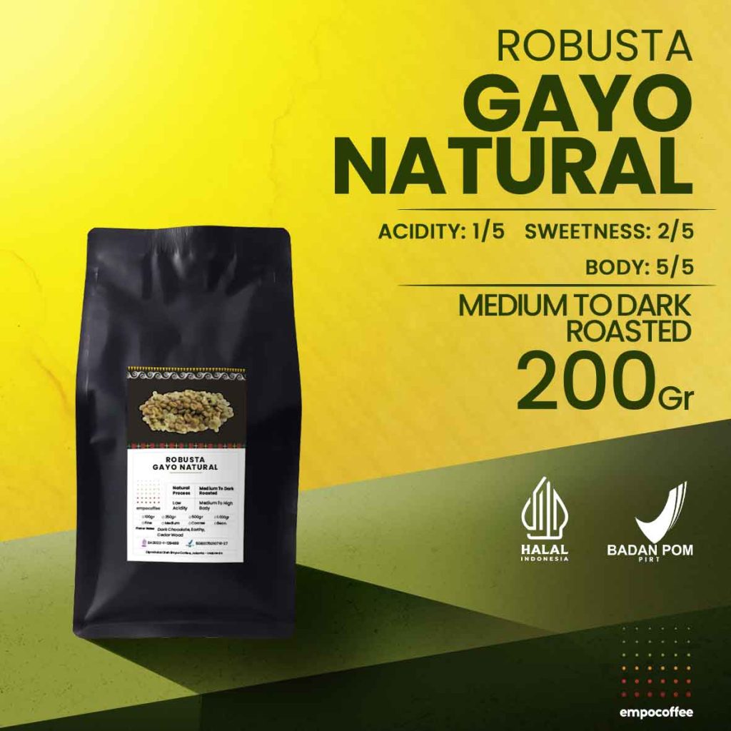 ROBUSTA GAYO Natural 200gr