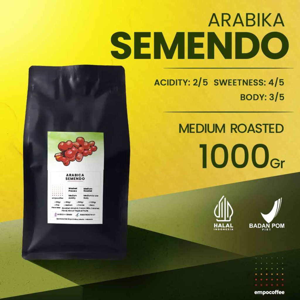 ARABICA SEMENDO 1000gr