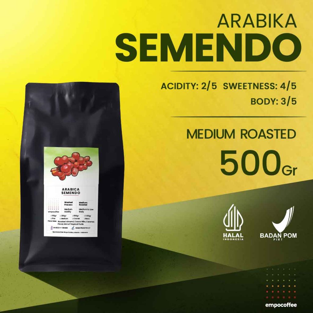 ARABICA SEMENDO 500gr