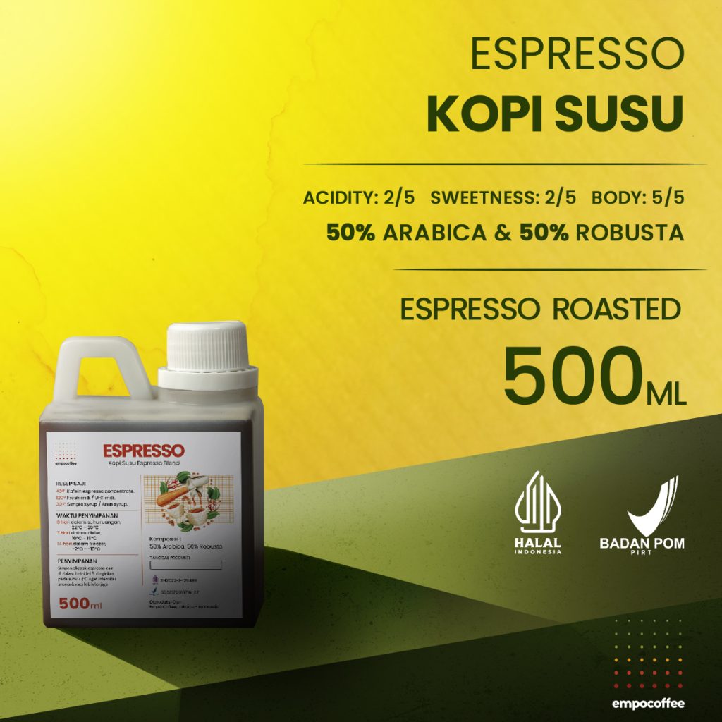 ESPRESSO KOPI SUSU 500ml