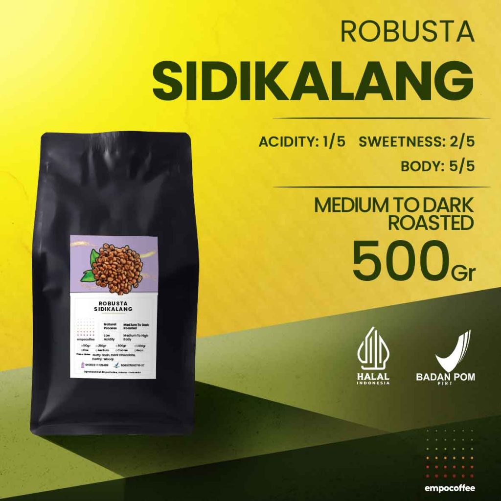 ROBUSTA SIDIKALANG 500gr