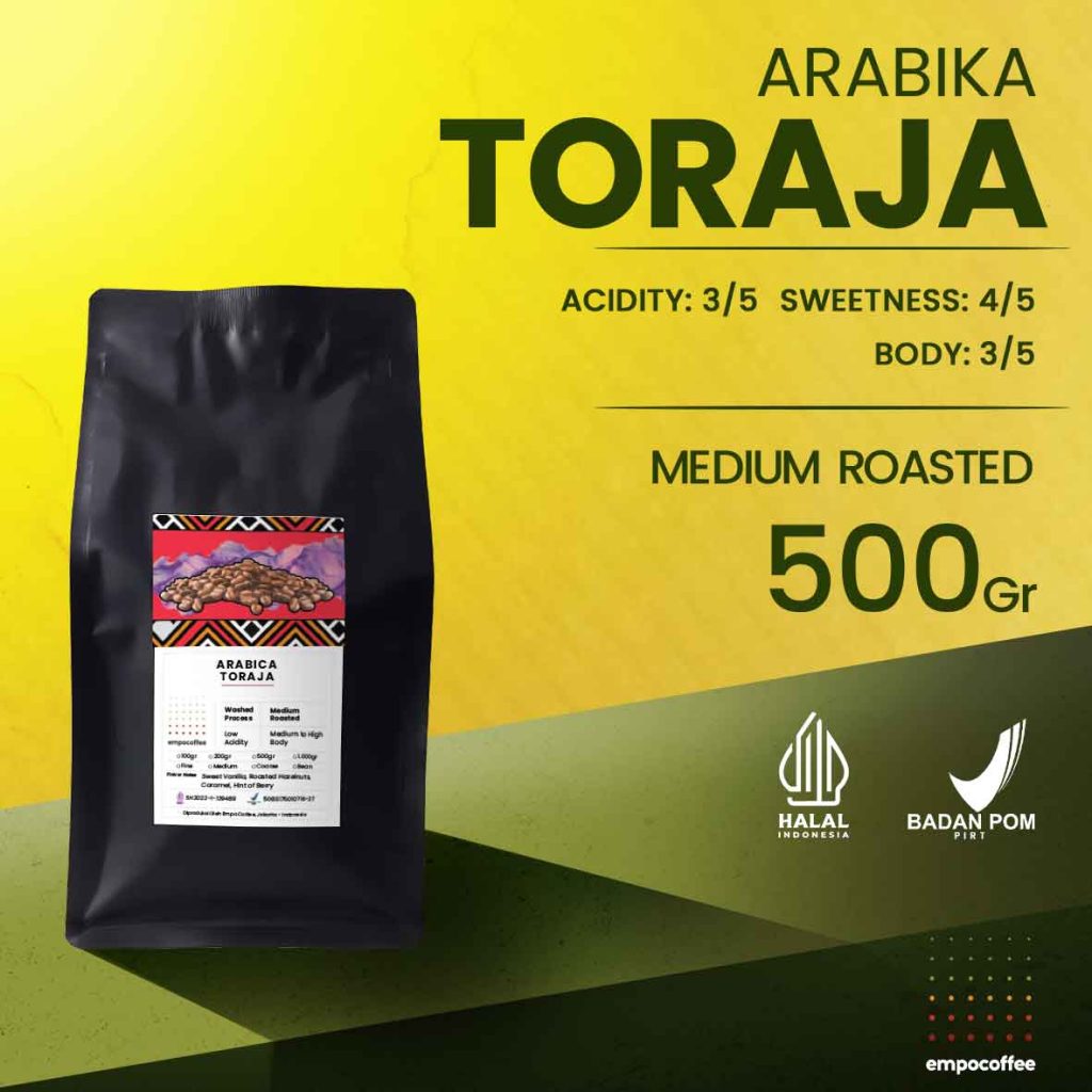 ARABICA TORAJA 500gr