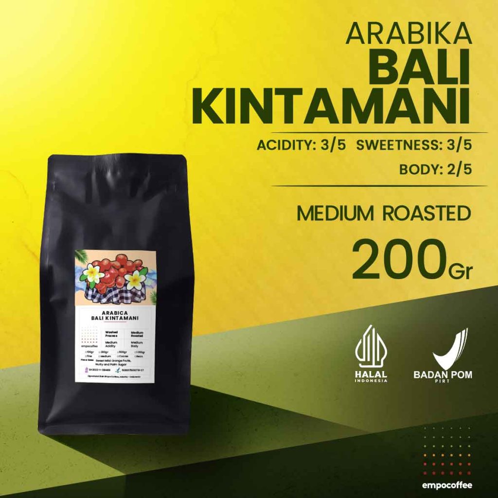 ARABICA BALI KINTAMANI 200gr