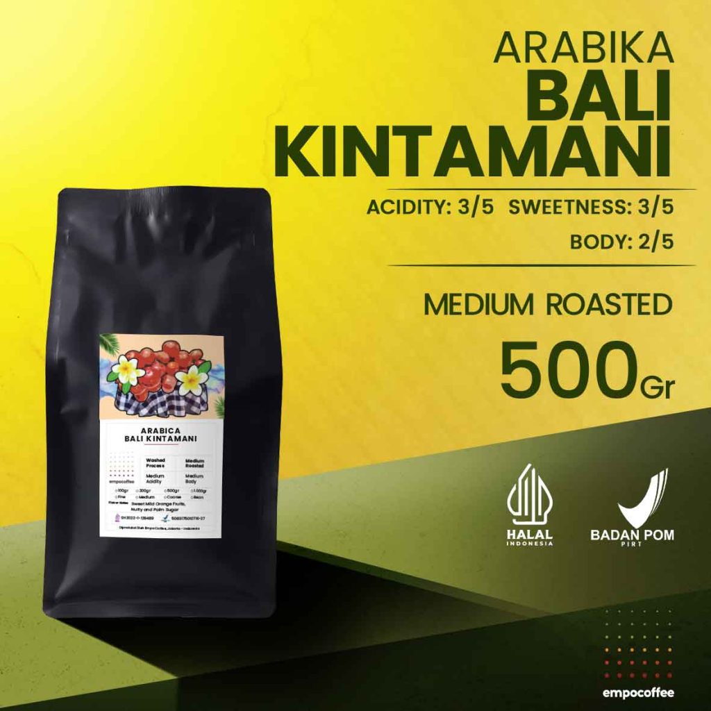 ARABICA BALI KINTAMANI 500gr
