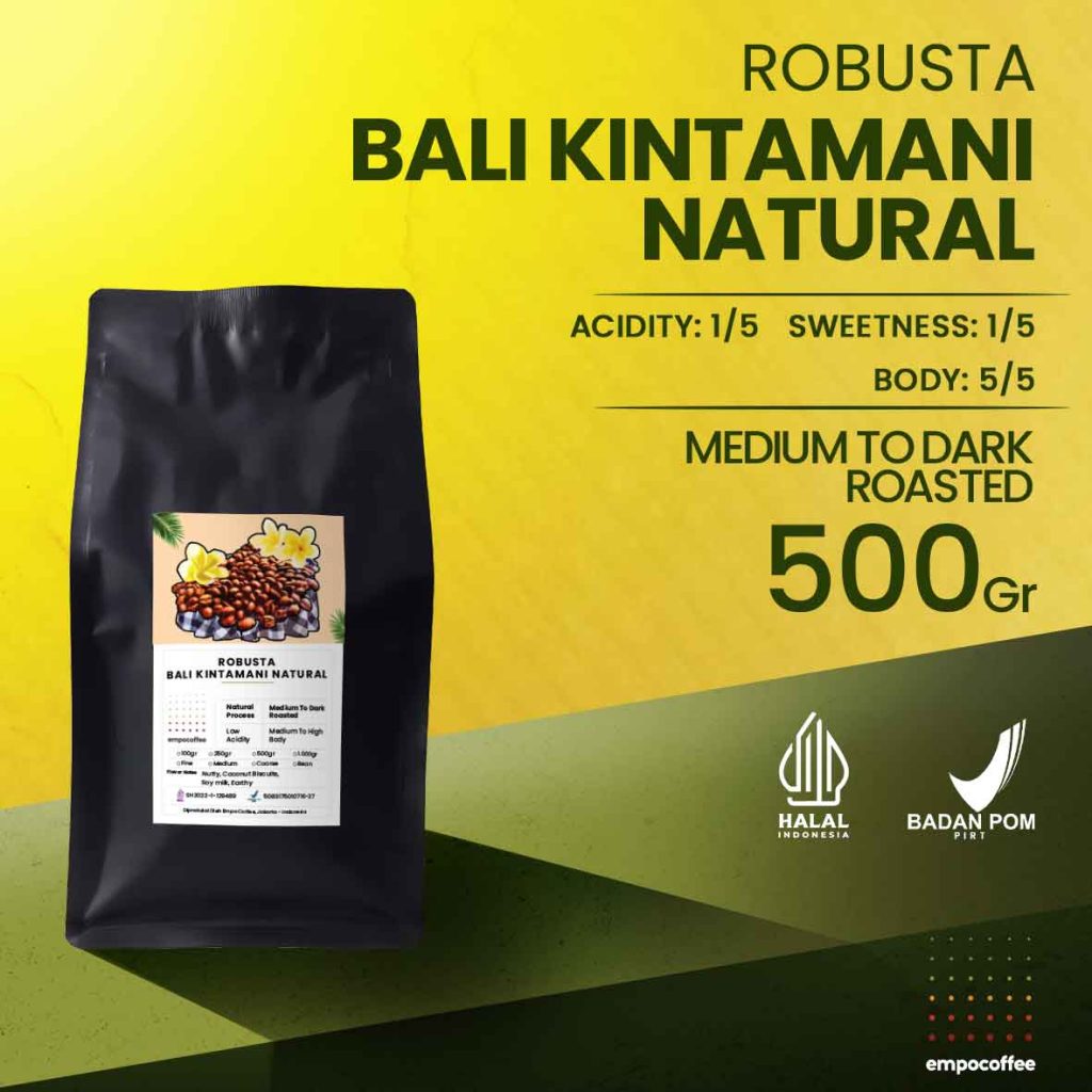 ROBUSTA BALI KINTAMANI 500gr