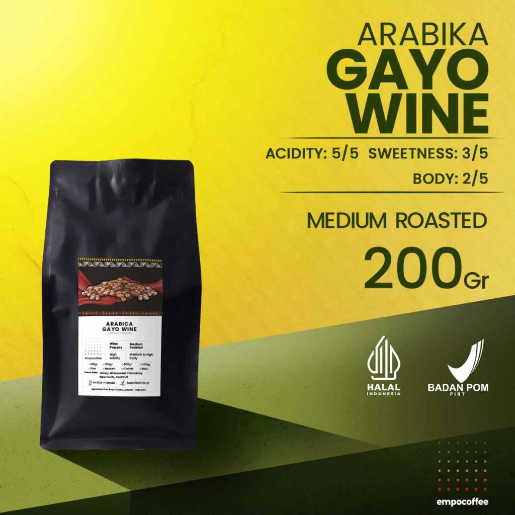 ARABICA GAYO WINE 200gr