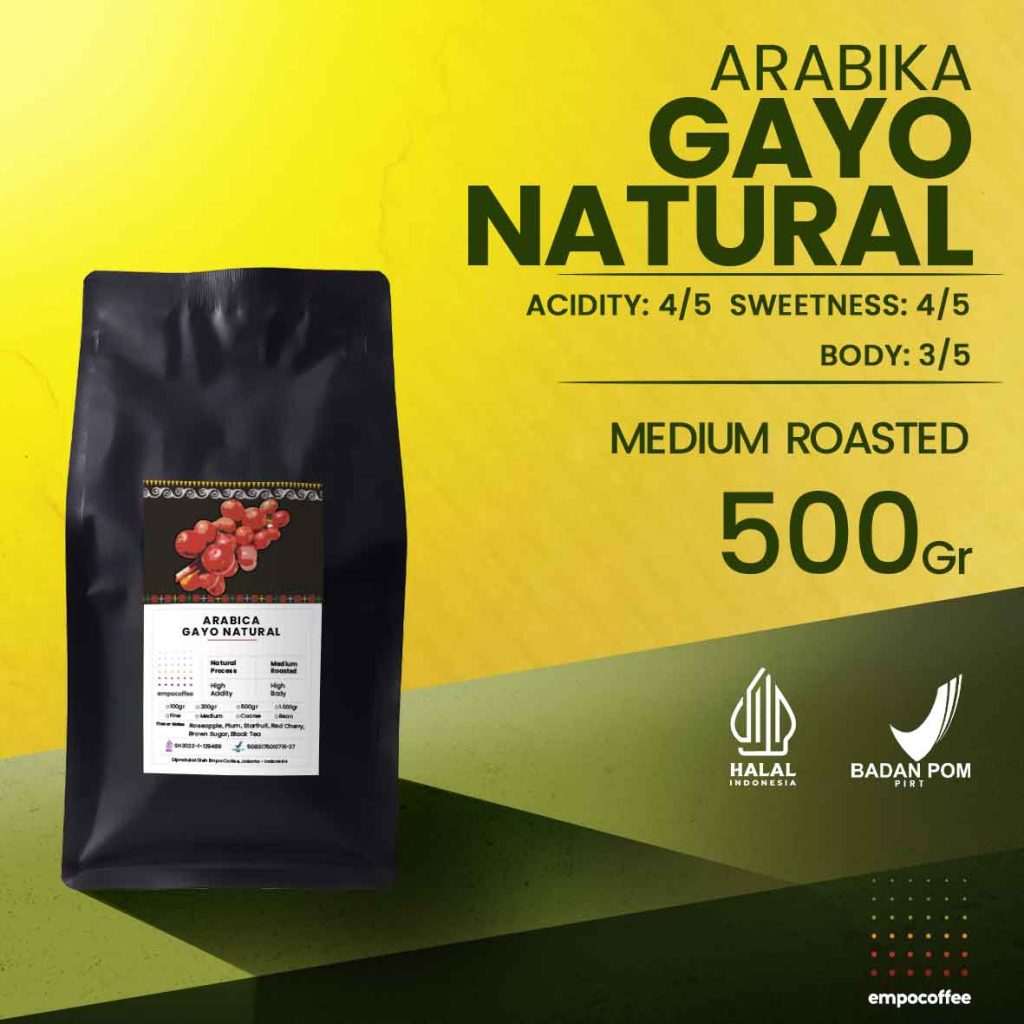 ARABICA GAYO NATURAL 500gr
