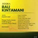 ARABIKA BALI KINTAMANI - DETAIL