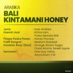 ARABIKA BALI KINTAMANI HONEY - DETAIL