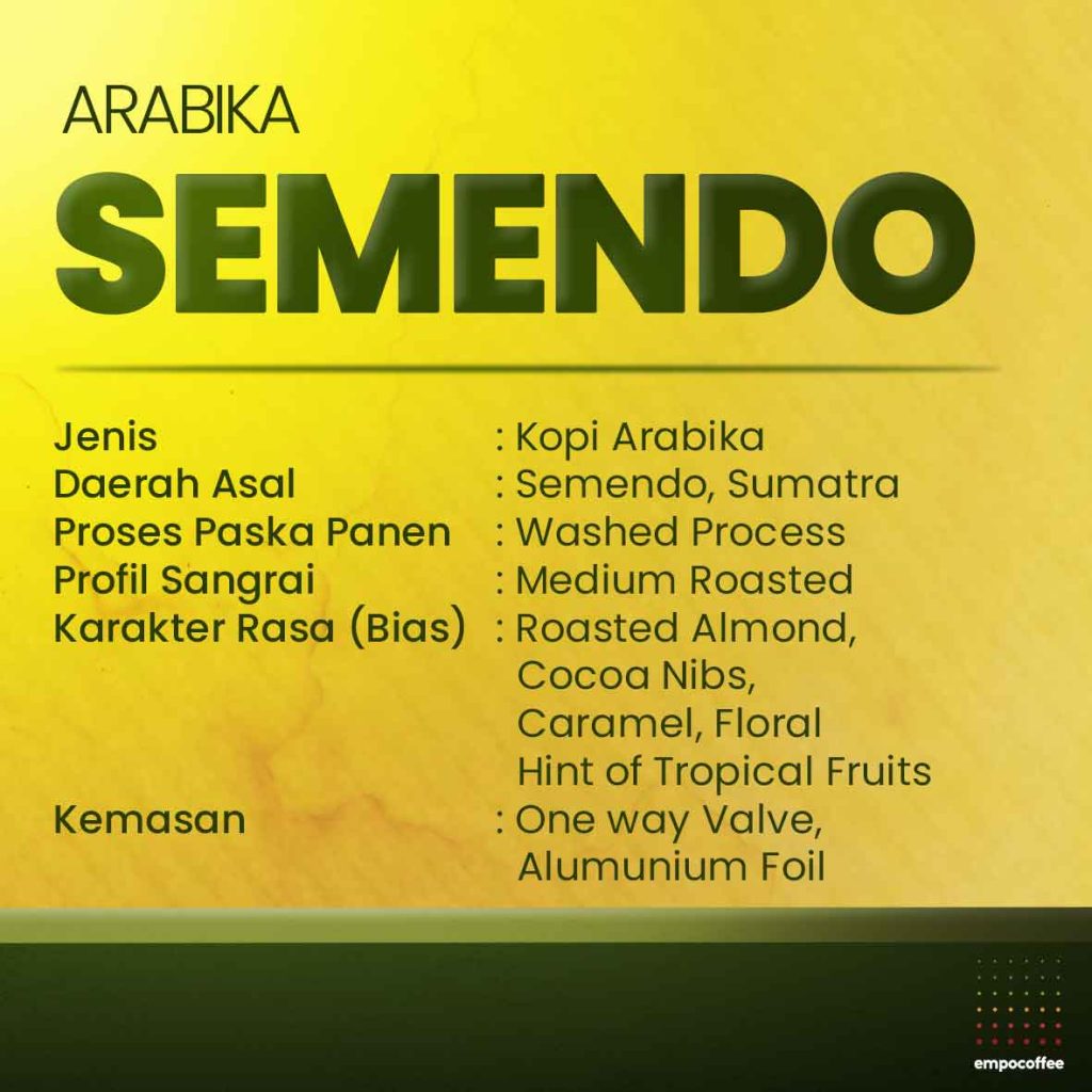 ARABIKA SEMENDO - DETAIL