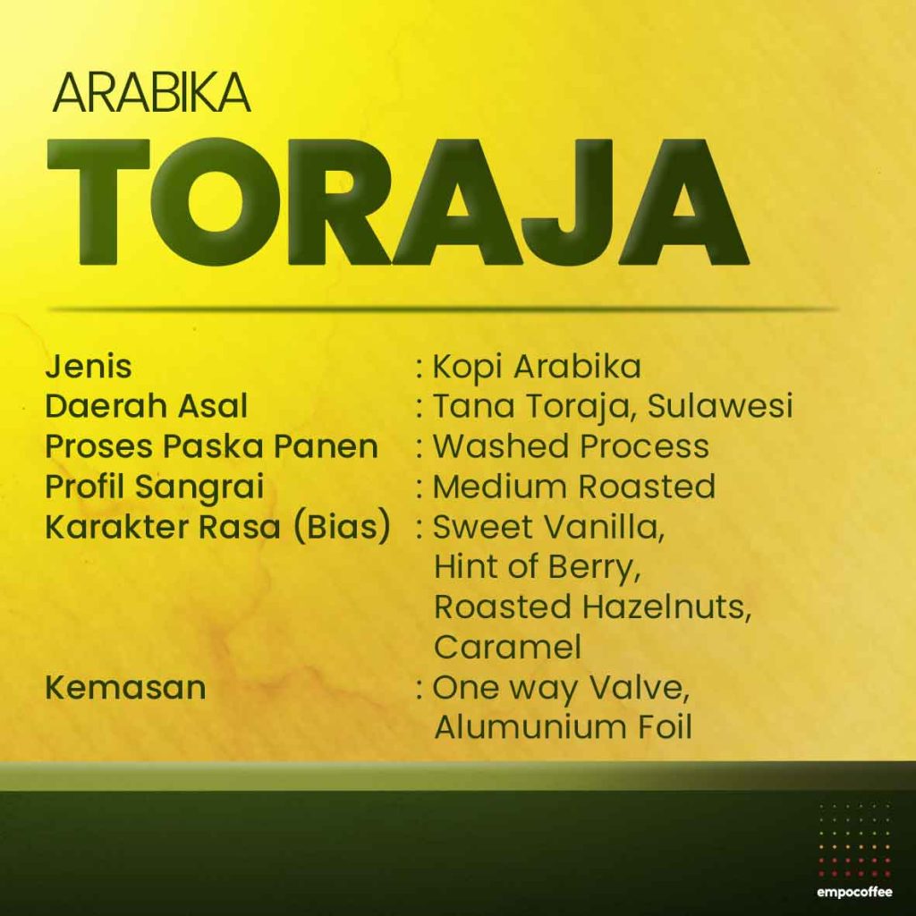 ARABIKA TORAJA - DETAIL