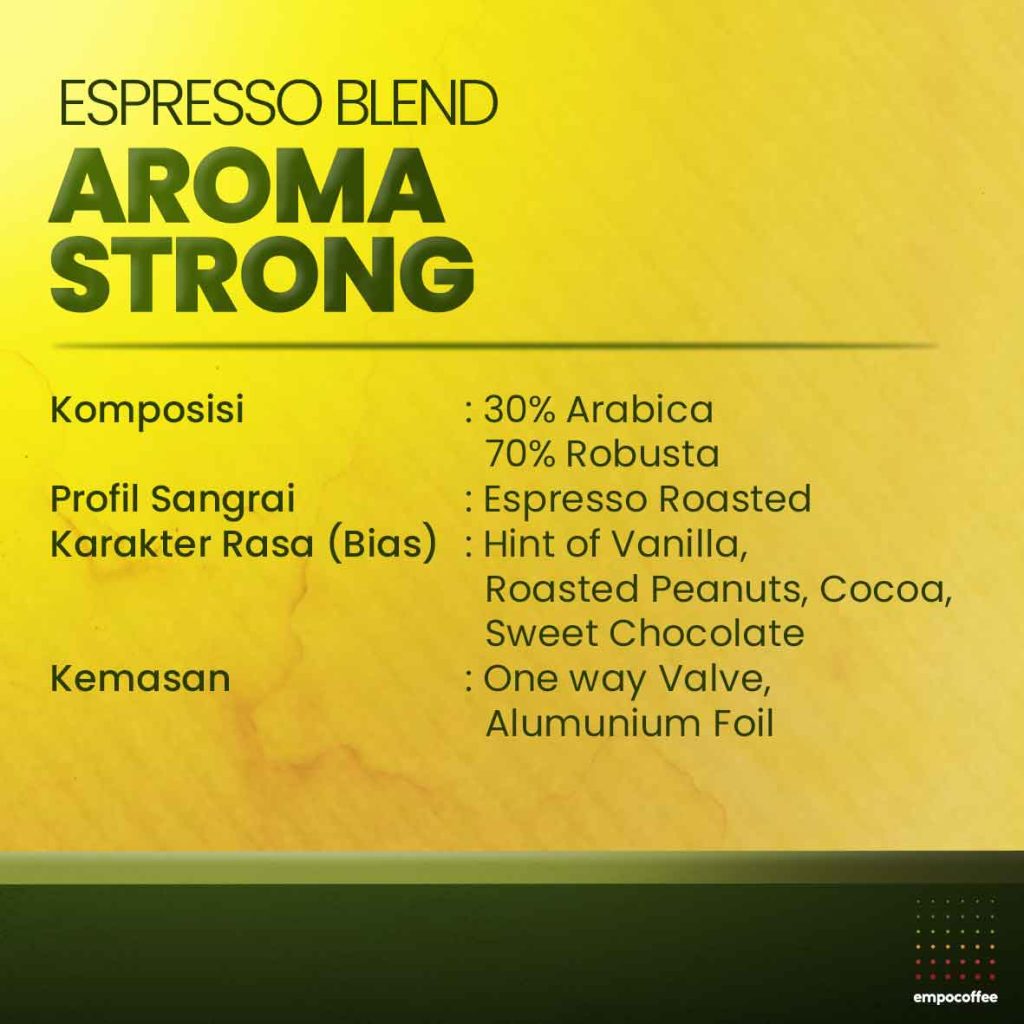 ESPRESSO BLEND AROMA STRONG - DETAIL