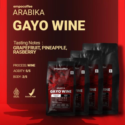 Kopi Arabika Aceh Gayo Wine