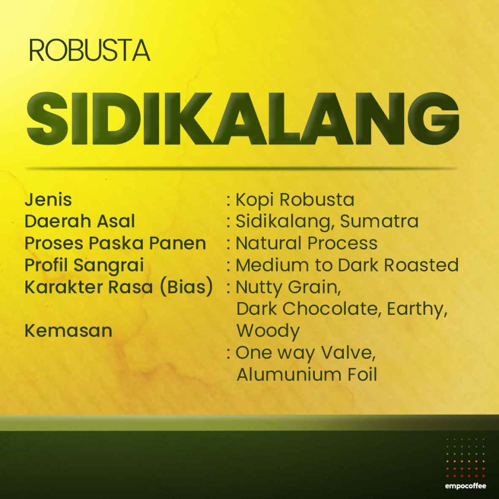 ROBUSTA SIDIKALANG - DETAIL