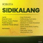 ROBUSTA SIDIKALANG - DETAIL