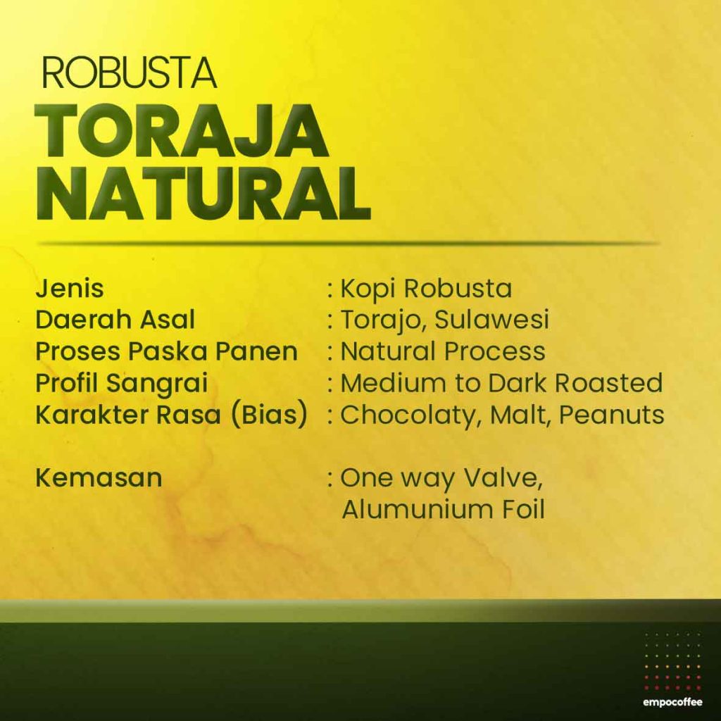 ROBUSTA TORAJA NATURAL - DETAIL