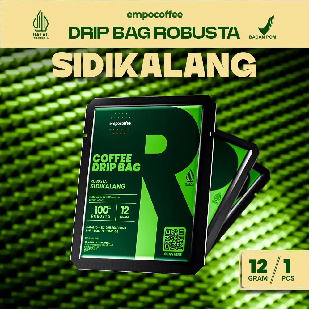 Drip Bag Kopi Robusta Sidikalang