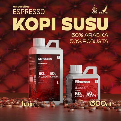 Espresso Cair Kopi Susu